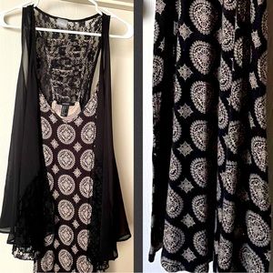 FOREVER 21 Vintage-print Maxi dress
